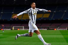 Ronaldo at the double as Juventus outclass Barcelona