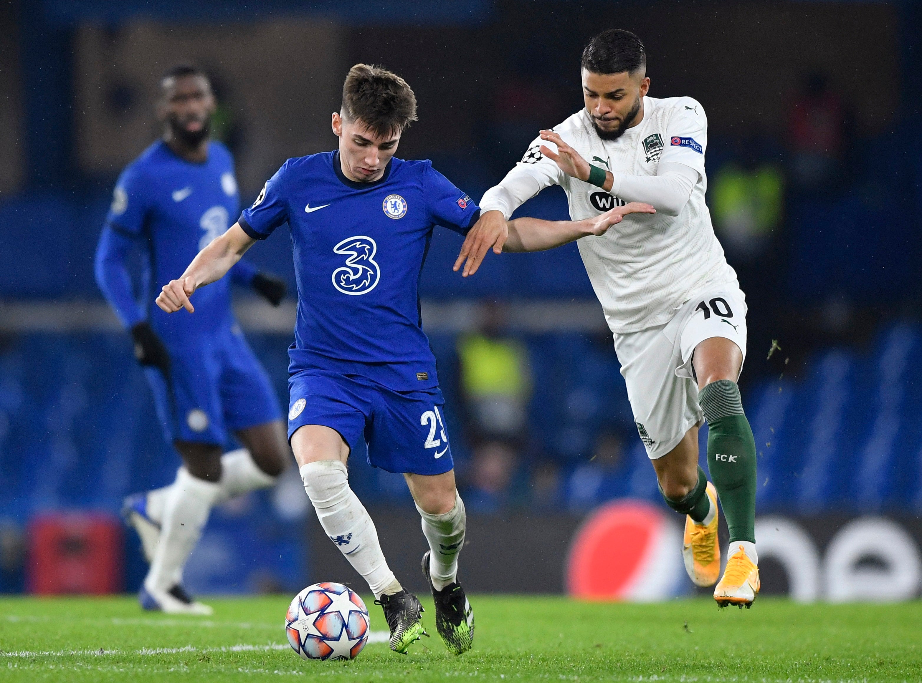 Chelsea’s Billy Gilmour put in an assured display
