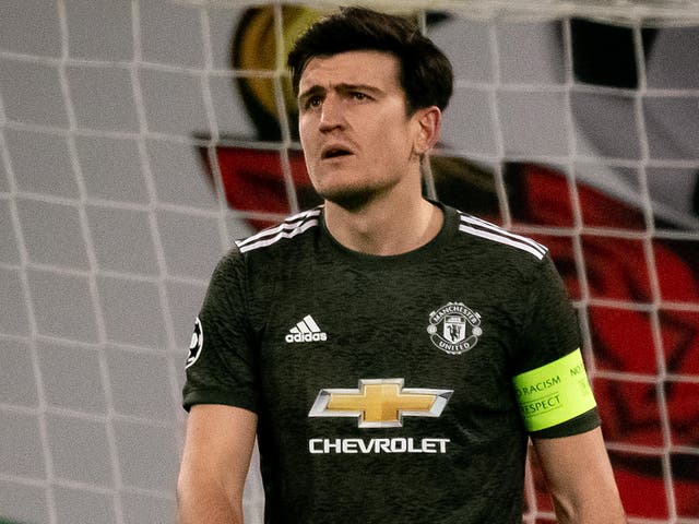 Harry Maguire del Manchester United