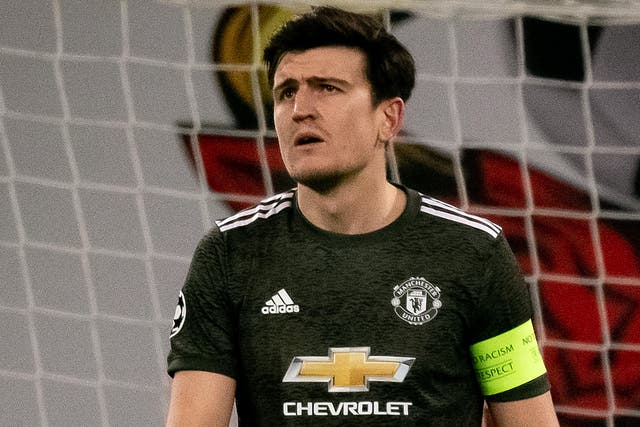 Harry Maguire del Manchester United