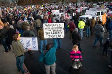 Idaho health board meeting halted after 'intense protests'