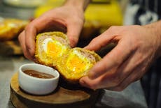 ‘Bolshy’ Covid marshals investigate pub for free scotch egg offer