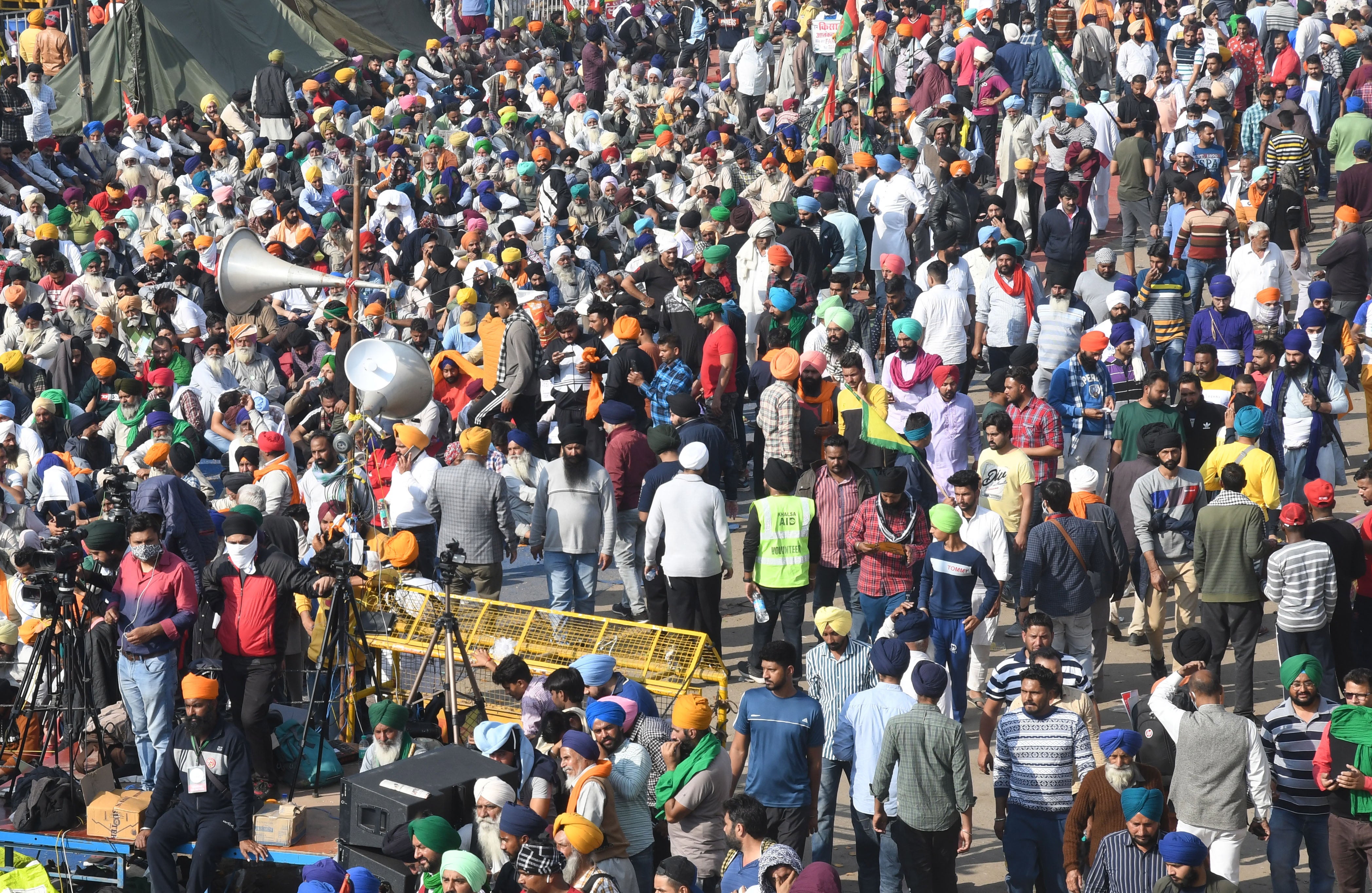 Farmers across India have protested attempts to reform the agricultural sector and open it up to market forces