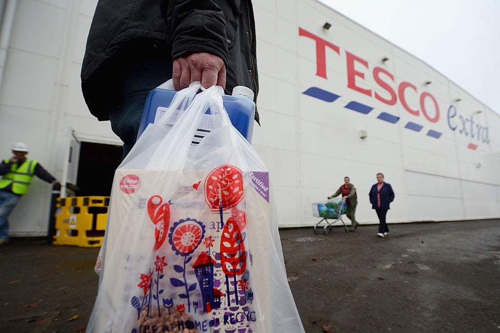 Tesco customers furious after supermarket hikes price of plastic bag to 30p  - Mirror Online