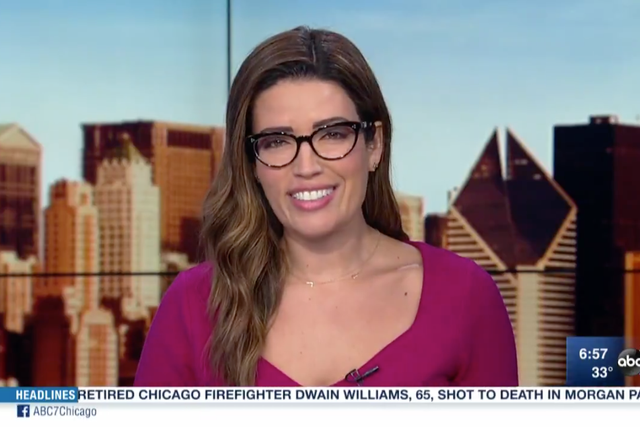 News anchor wears glasses on-air in gesture of solidarity with 10-year-old daughter 