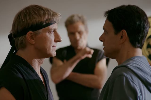 The leads face off in the trailer for Cobra Kai season 3