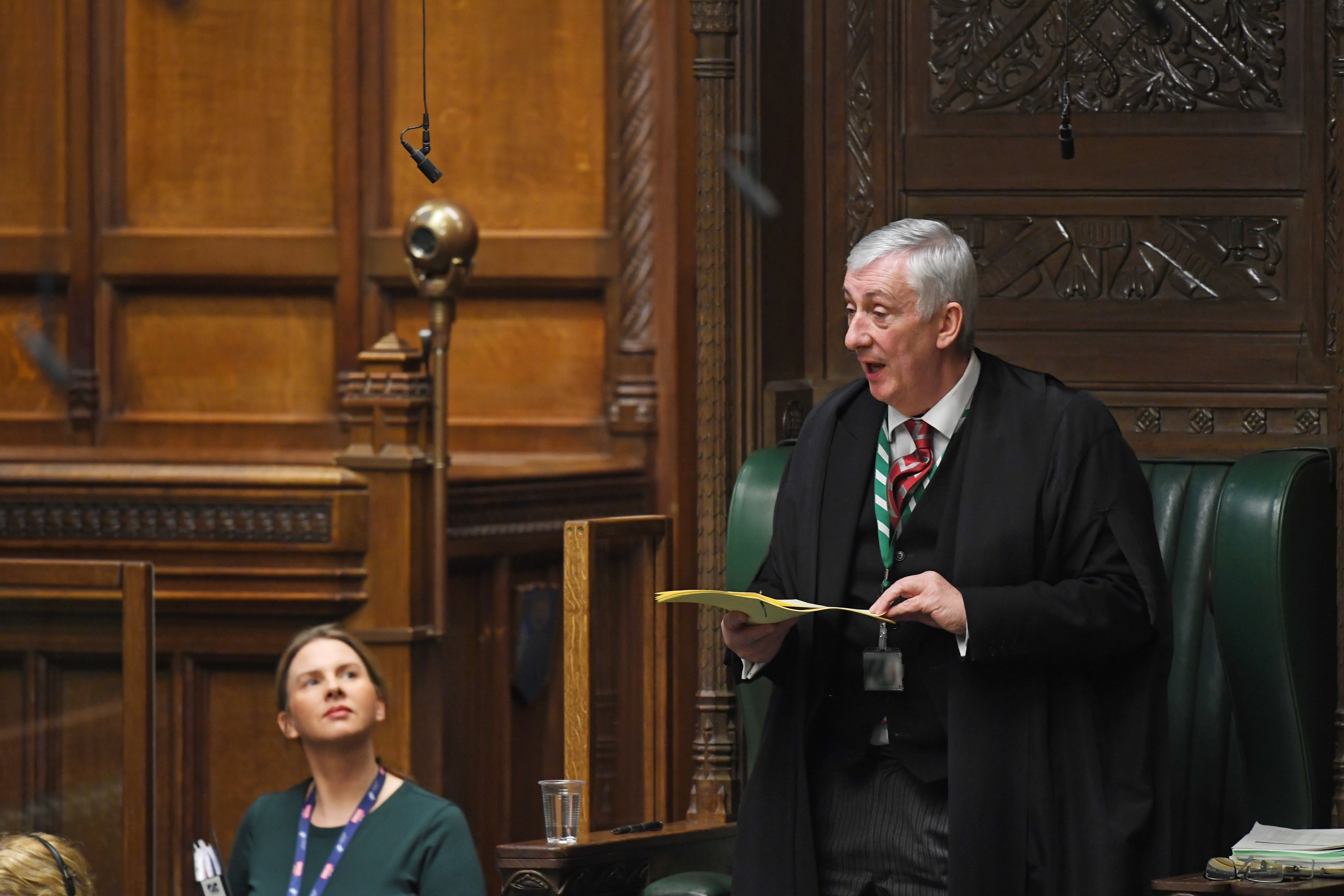 Commons Speaker Sir Lindsay Hoyle