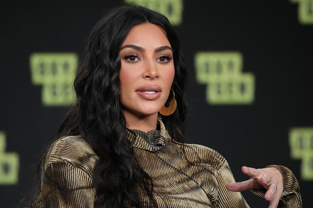Kim Kardashian West speaks about The Justice Project during the 2020 Winter TCA Tour on 18 January 2020 in Pasadena, California