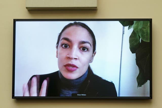 New York congresswoman has been among Democrats questioning Steven Mnuchin on Capitol Hill
