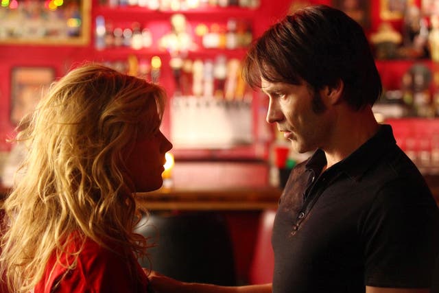 Anna Paquin and Stephen Moyer in ‘True Blood'