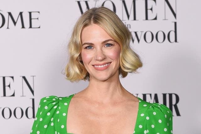 January Jones at an event in February