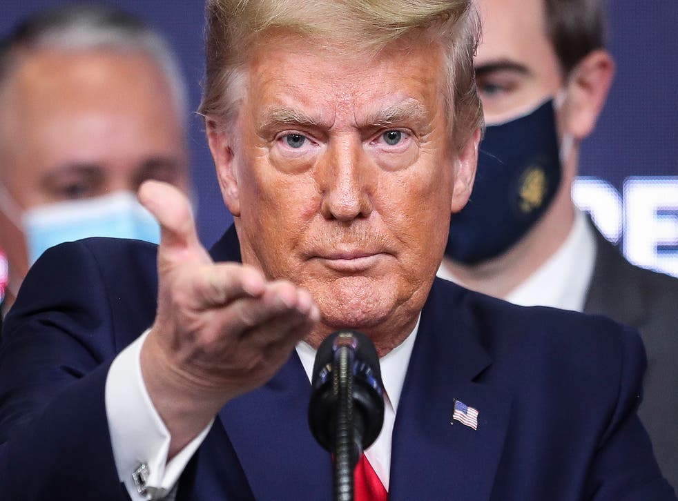 <p>El presidente Trump asiste a una cumbre sobre la vacuna Operation Warp Speed en la Casa Blanca.</p>