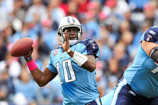 Vince Young has seen the quarterback position evolve since retiring