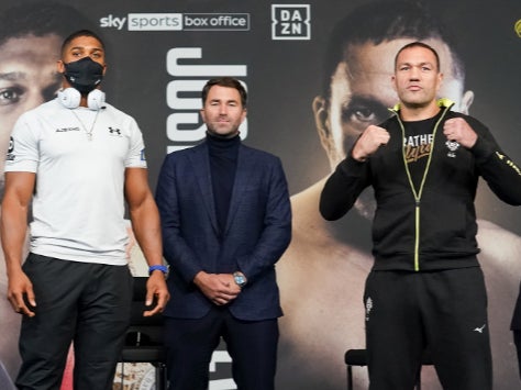 Joshua defends his world titles against Pulev on Saturday
