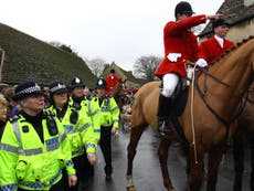 Councils crack down on trail-hunting as police investigation into hunt masters’ meetings continues