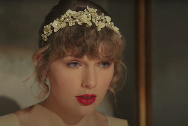 Taylor Swift in the music video for ‘Willow'