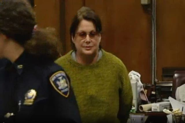 Barbara Kogan, seen here in local TV coverage of her sentencing in 2010