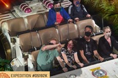 Disney World photoshops face coverings onto maskless visitors on rides