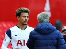 Mourinho concedes Alli is ‘not a happy player’ at Tottenham