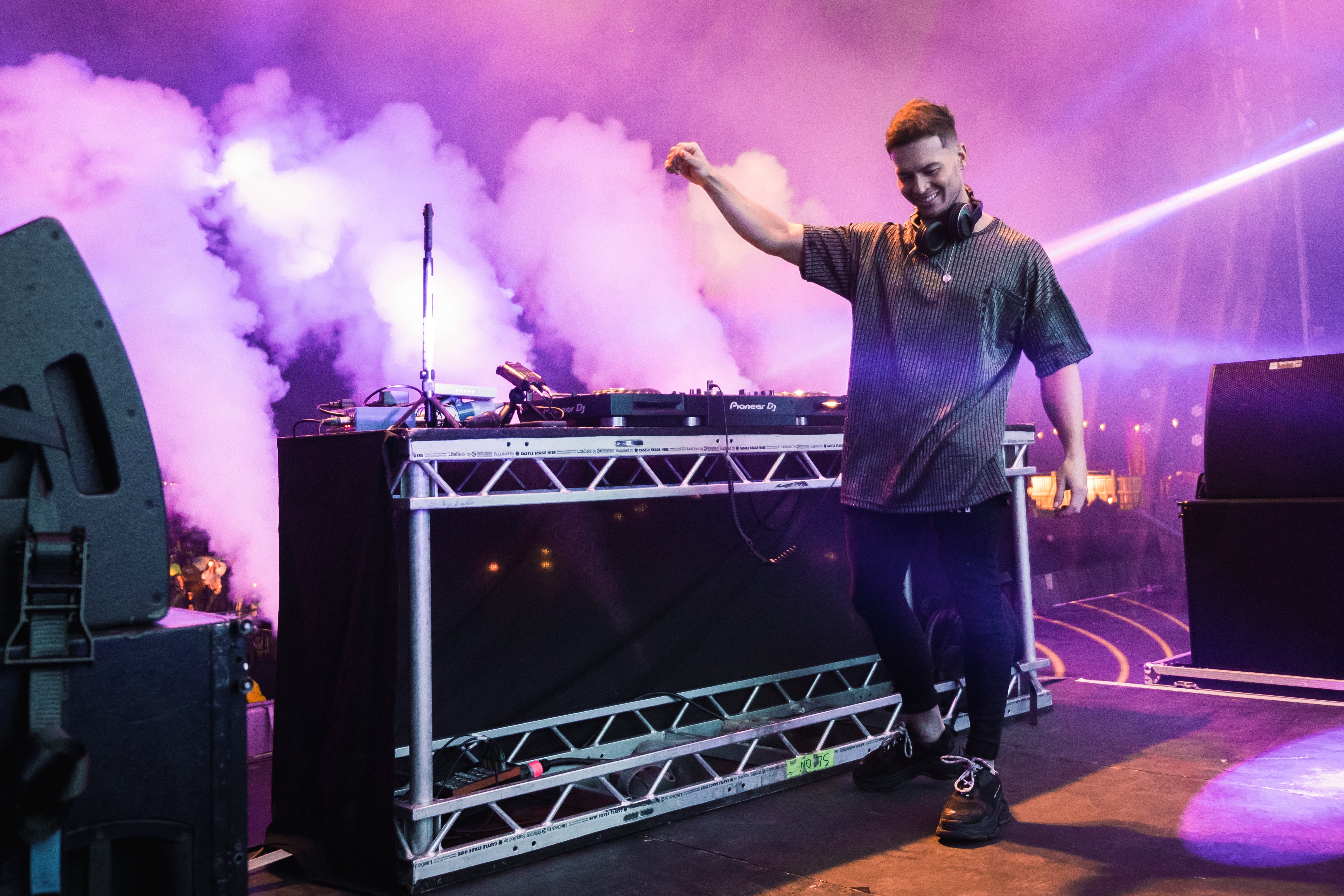Joel Corry performs at Virgin Money Unity Arena on September 16, 2020