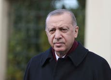 Faced with US, EU sanctions, Erdogan calls for dialogue