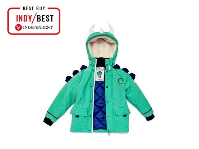 Take your pick of three fun styles with this ski coat