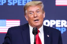 Trump acknowledges Biden administration in attack on Hunter ‘scandal’