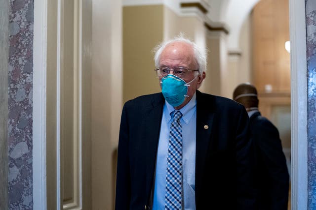 Senator Bernie Sanders, I-Vt., has threatened to shut down the government if senators don’t acquiesce to his demands for a second round of stimulus checks.