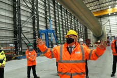 EU trade deal offer ‘remains unacceptable’ to UK – follow live