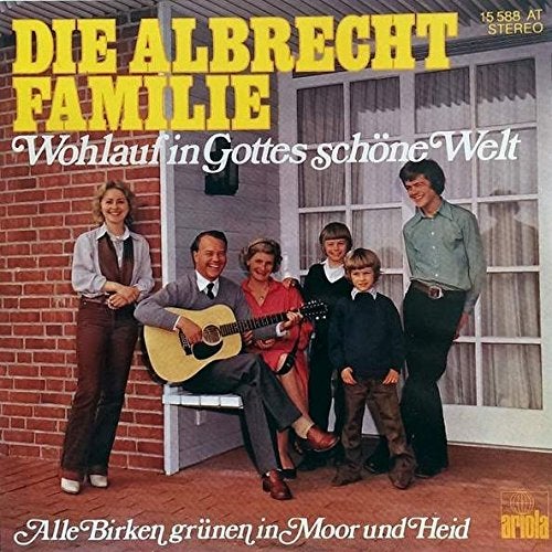 The single cover for Die Albrecht Familie’s ‘Welcome to God’s Beautiful World’