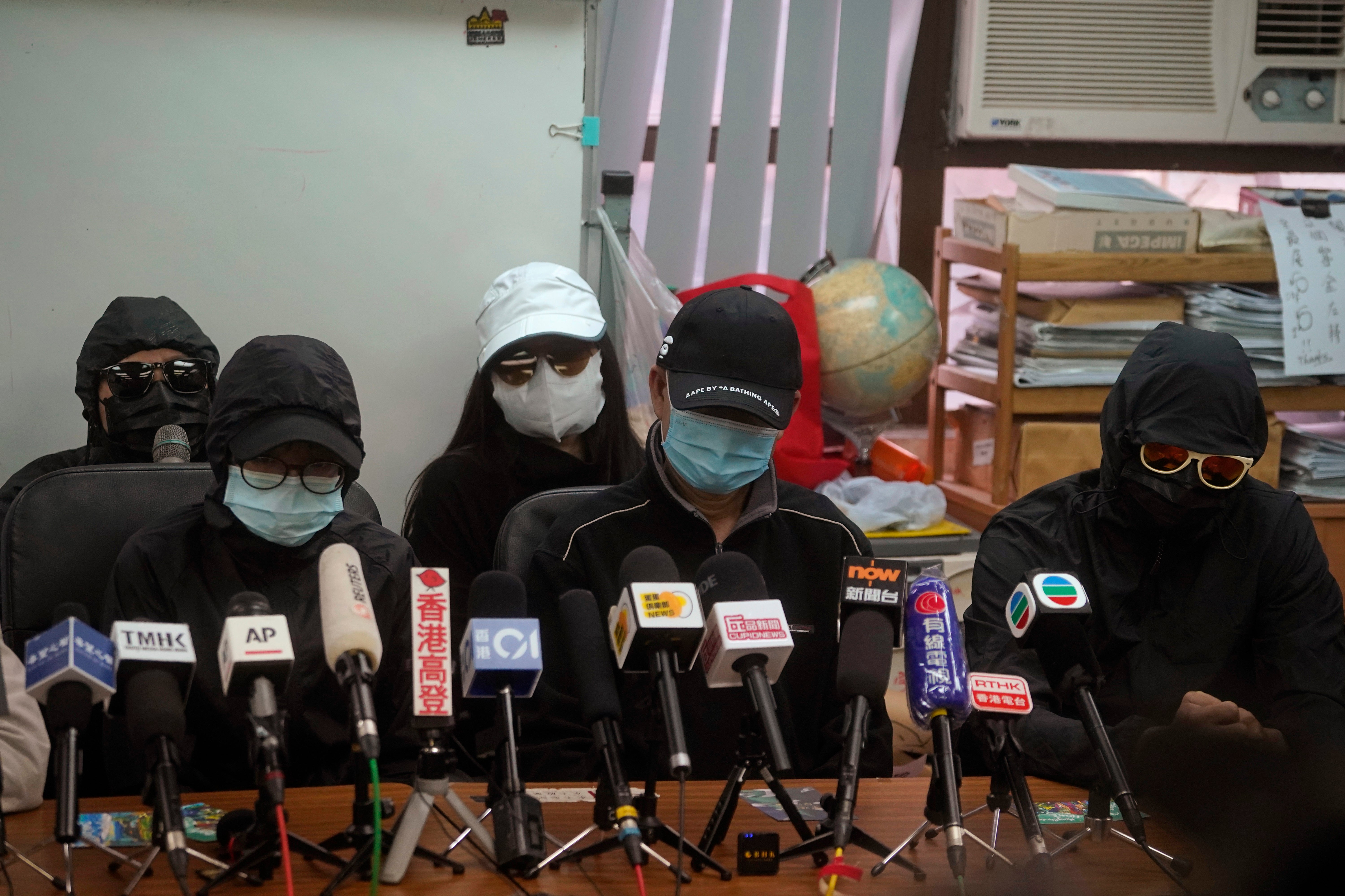 File image: Relatives of a dozen Hong Kong residents who have been detained in mainland China&nbsp;