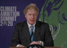 Boris Johnson: Climate crisis ‘far more destructive than coronavirus’