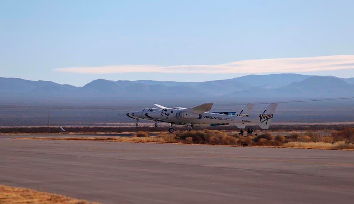 Virgin Galactic makes first flight from New Mexico site Space Virgin