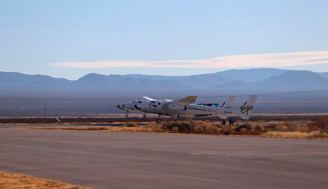 Virgin Galactic Test Flight