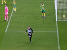 Almiron scores fastest goal of season as Newcastle beat West Brom