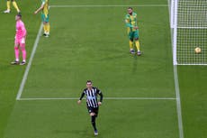 Almiron scores fastest goal of season as Newcastle beat West Brom