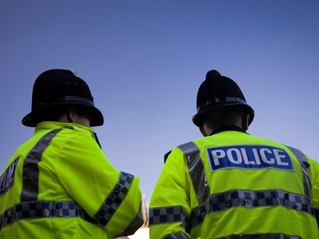 British police officers
