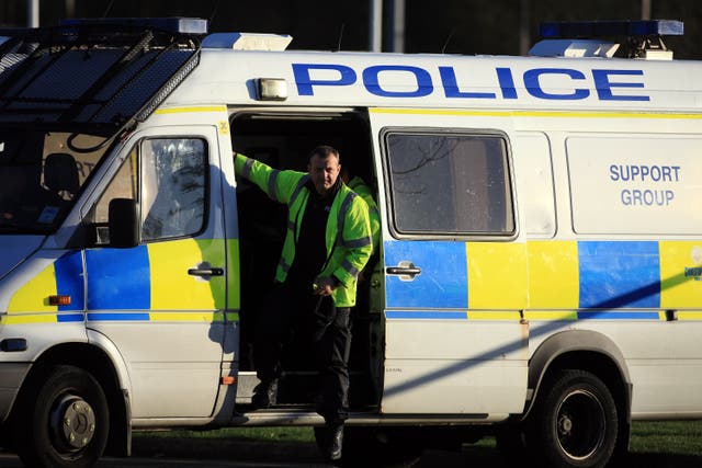 Avon and Somerset Police, investigate a multiple fatal collision near Junction 25 on the M5 motorway on November 6, 2011 in Taunton, England. The Avon and Somerset Police say they believe they have located the mother of an infant found dead in a private garden on Saturday, 13 December, 2020.