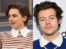 Timothée Chalamet’s Harry Styles impression on SNL delights fans