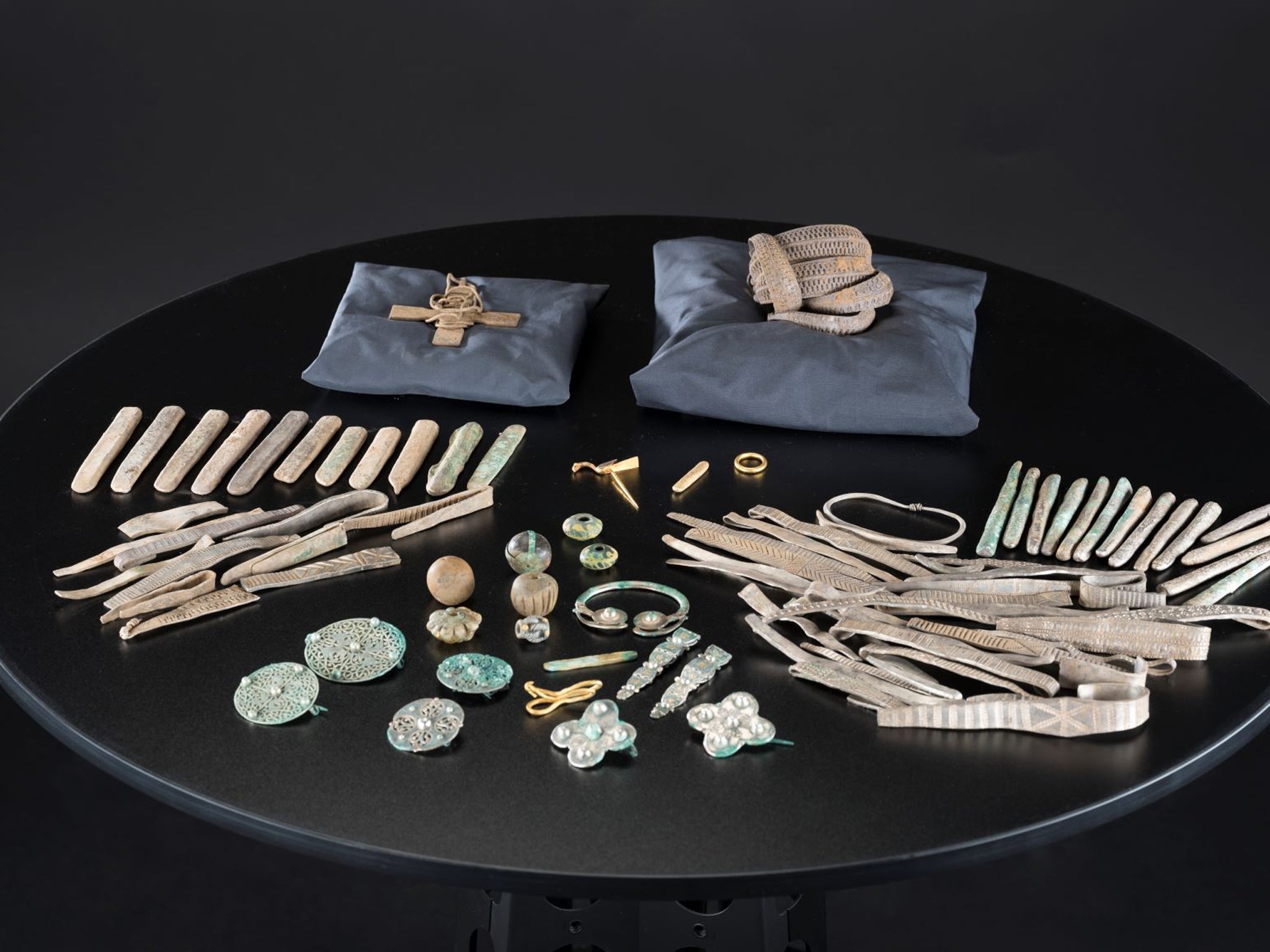 The Galloway Hoard, discovered in a field in Dumfries and Galloway in&nbsp;2014