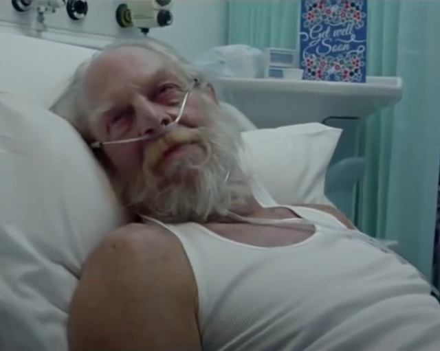 Nhs Charities Together Defends Controversial Christmas Advert Showing Santa Unconscious In Hospital The Independent