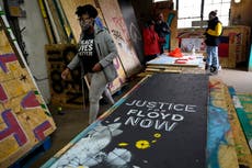 Artists, activists rush to save Black Lives Matter murals
