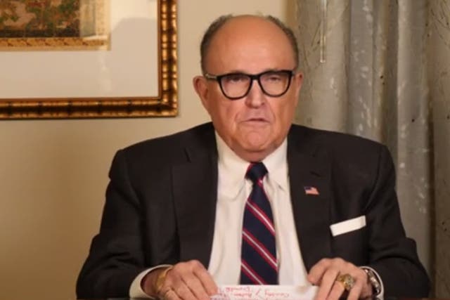 <p>Rudy Giuliani admitted he ignored symptoms</p>