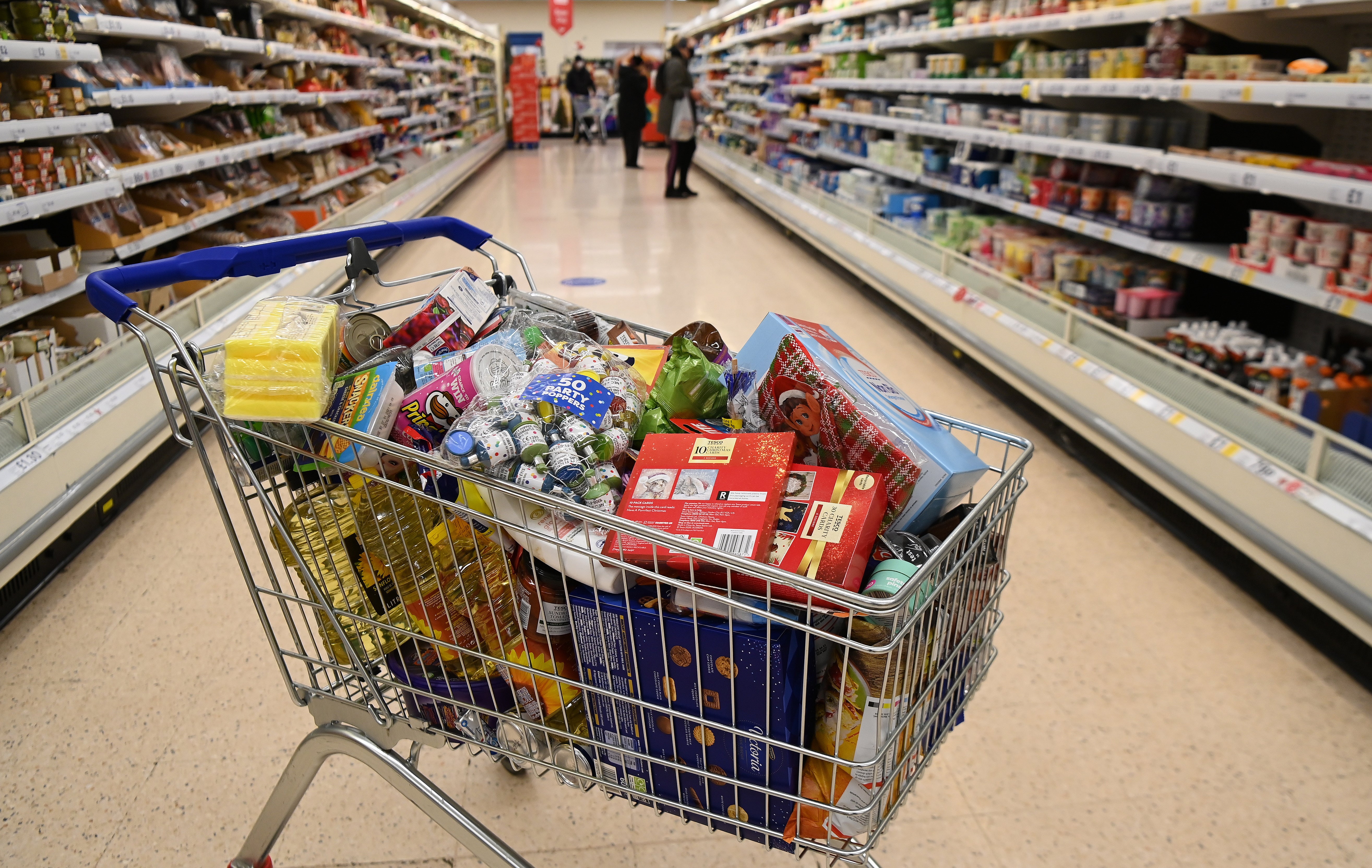 Supermarkets began stockpiling food and other goods this weekend in preparation
