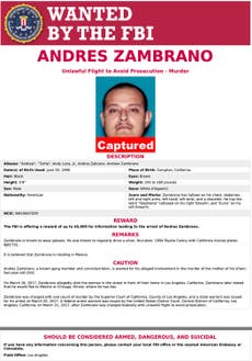 Los Angeles suspect arrested in Mexico on 2017 murder charge