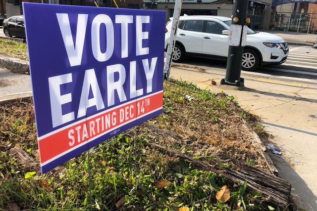 Election 2020 Early Voting Georgia