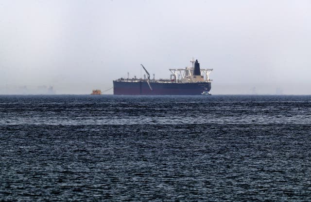  A picture taken on May 13, 2019, shows the crude oil tanker, Amjad, which was one of two Saudi tankers that were reportedly damaged in mysterious “sabotage attacks”, off the coast of the Gulf emirate of Fujairah. An oil tanker (not pictured) off the Saudi Arabian port city of Jeddah has been damaged after being hit by an ‘external source’, a shipping company has said 