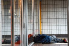 Record number of suicides among homeless people, figures show