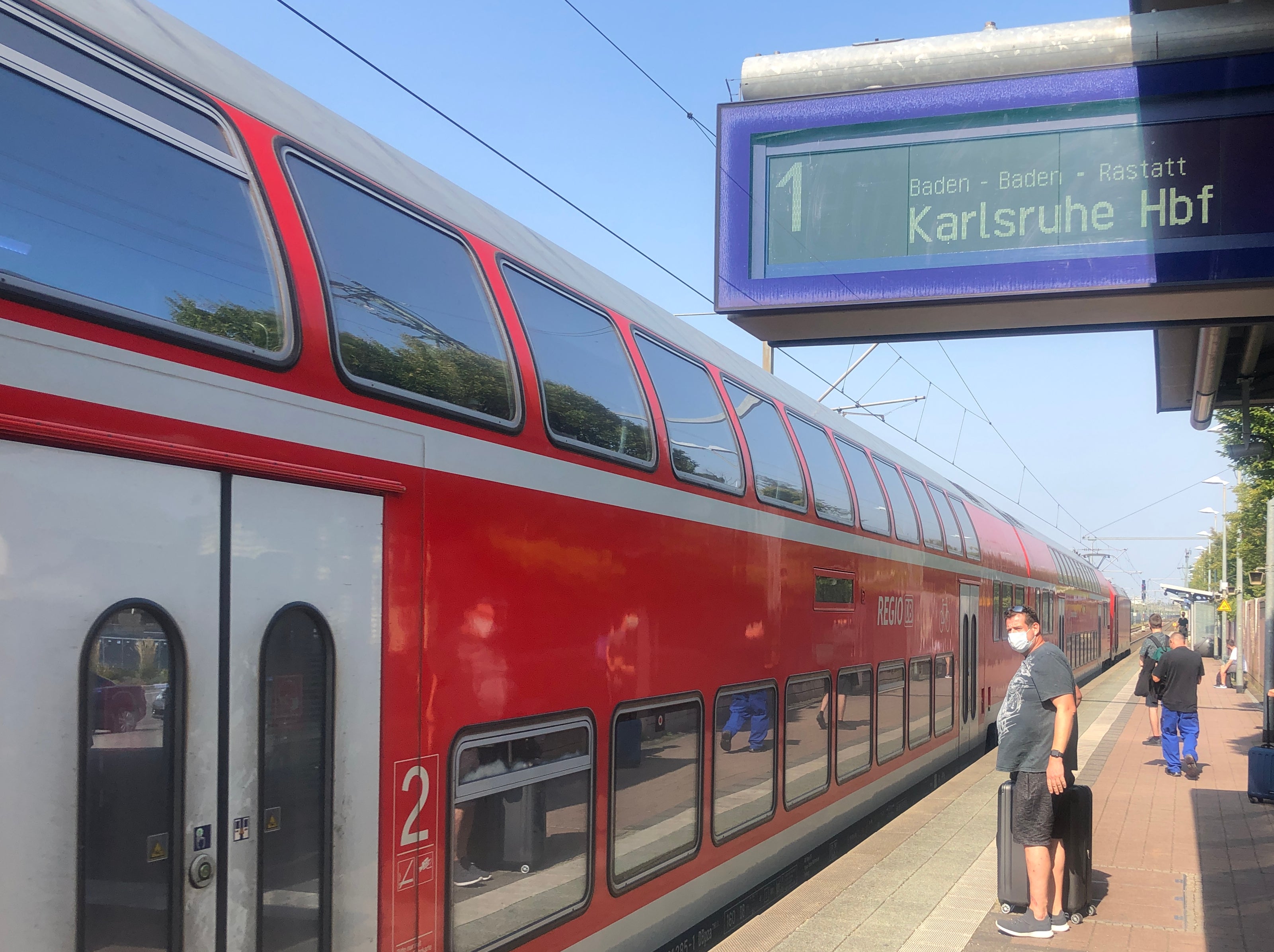 Bright future: a Regional Express train in southwest Germany