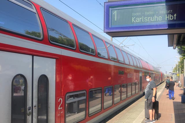 Bright future: a Regional Express train in southwest Germany